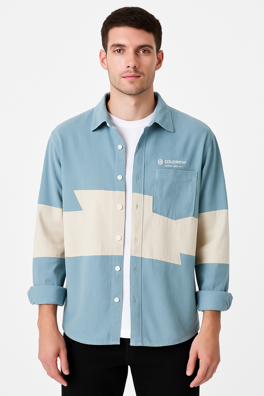 Colorblock Casual Shirt